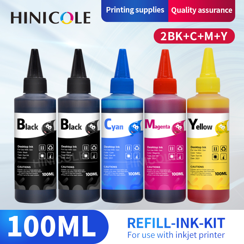 Sublimation Ink 100Ml - HINICOLE Kit de Tinta Universal de