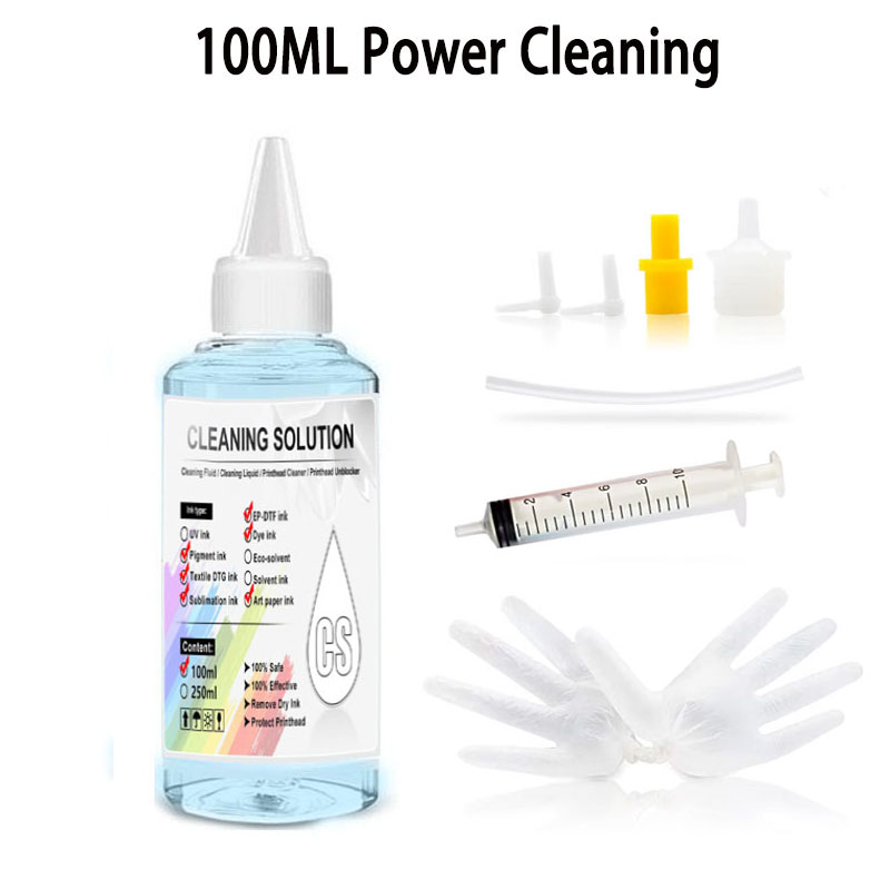 Sublimation Ink 100Ml - Kit de líquido de limpieza de