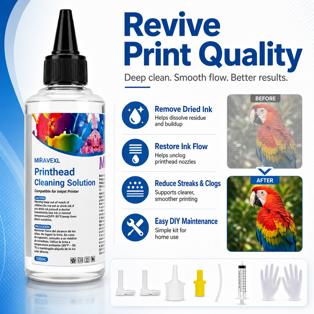 Solución de Limpieza para Cabe - Sublimation Ink 100Ml reseña y precio