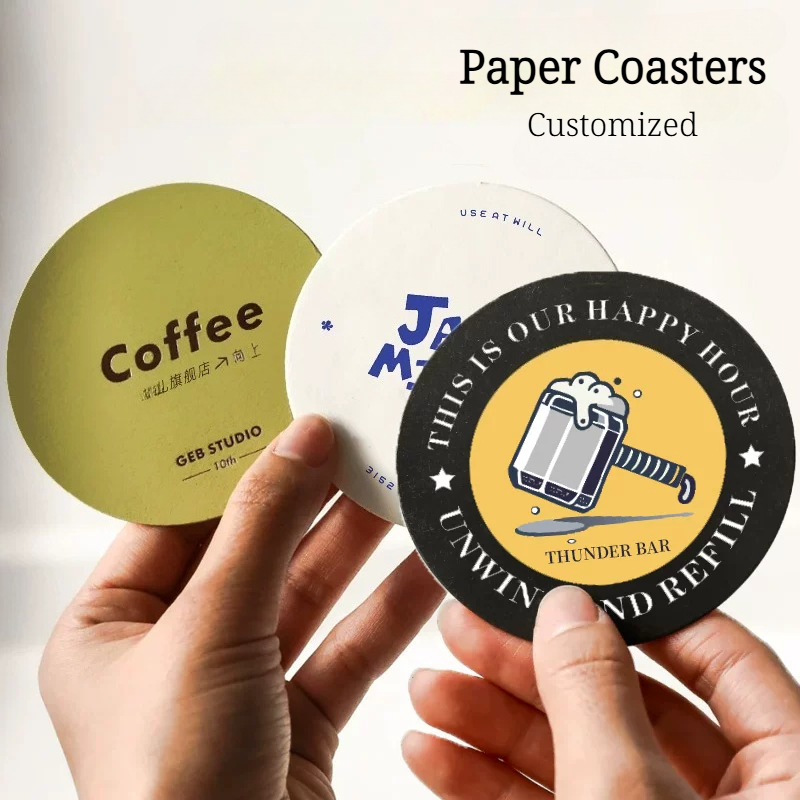 200 Posavasos de Papel Persona - Company Profile Printing reseña y precio