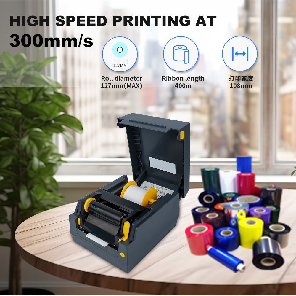 Impresora de Etiquetas de Tela - Commercial Ribbon Printing Machine reseña y precio