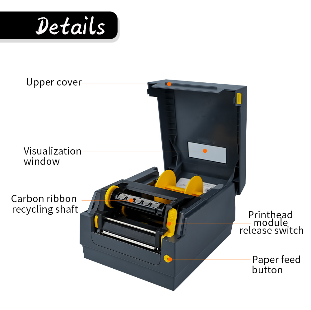 Impresora de Etiquetas de Códi - Commercial Ribbon Printing Machine reseña y precio
