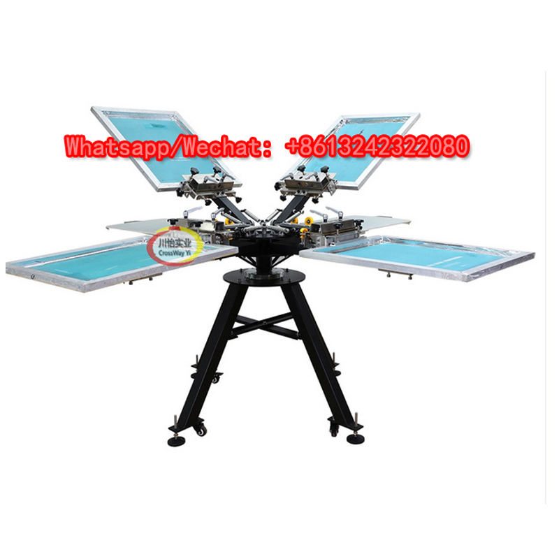 Máquina de serigrafía de 4 col - Commercial Ribbon Printing Machine reseña y precio
