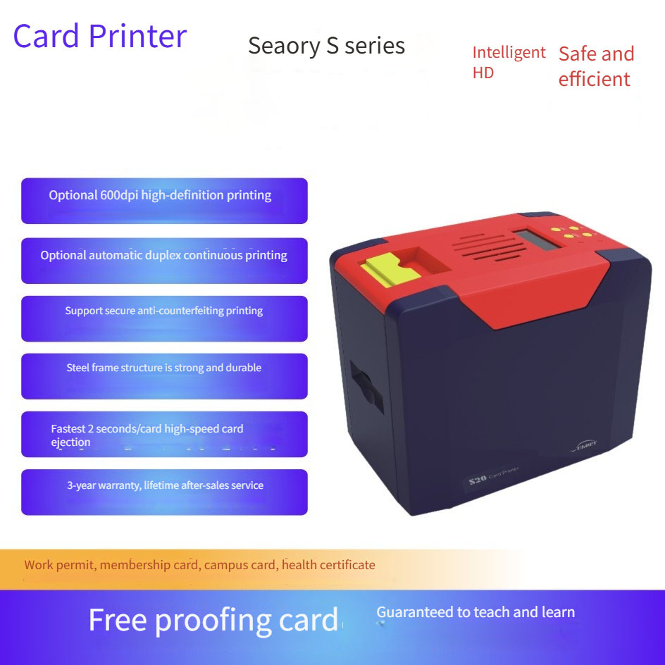 Impresora de Tarjetas de PVC,  - Commercial Ribbon Printing Machine reseña y precio