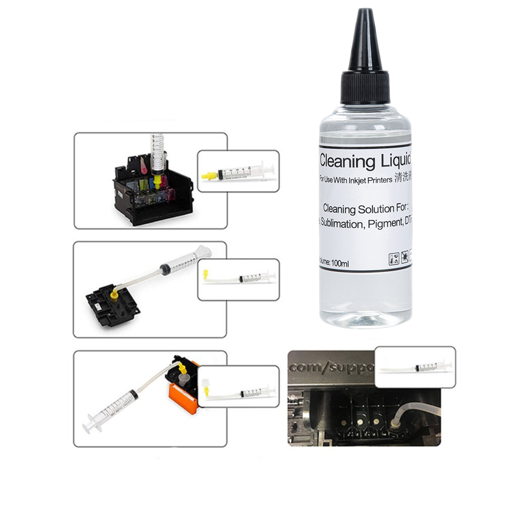 Solución de limpieza de cabeza - Sublimation Ink 100Ml reseña y precio