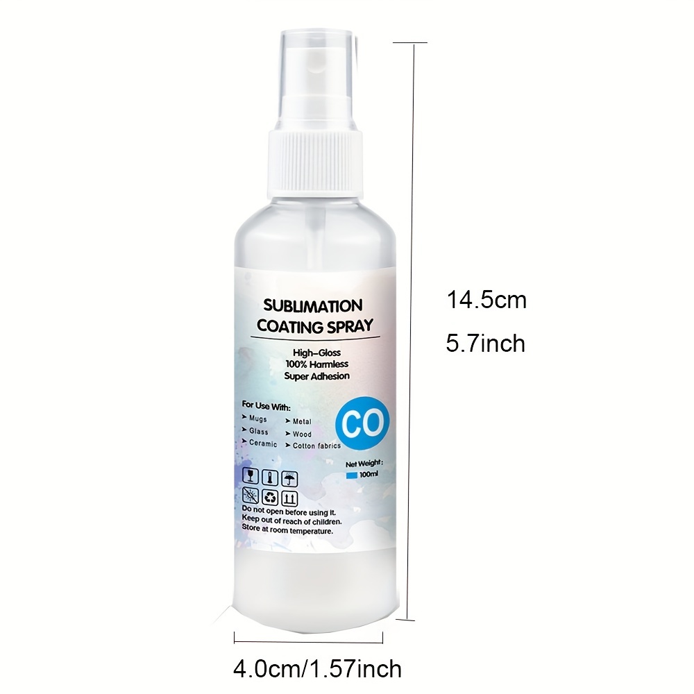 Spray de revestimiento de subl - Sublimation Ink 100Ml reseña y precio