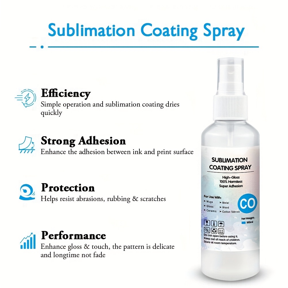 Spray de revestimiento de subl - Sublimation Ink 100Ml reseña y precio